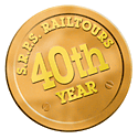 SRPS Railtours 40th Year Logo